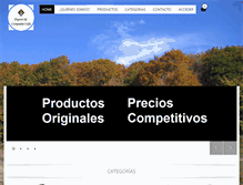 Tablet Screenshot of cuchilloafilado.com